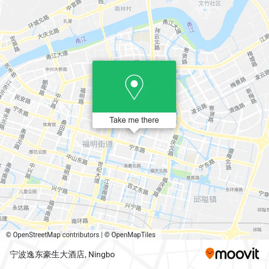 宁波逸东豪生大酒店 map
