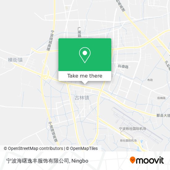 宁波海曙逸丰服饰有限公司 map