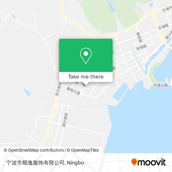 宁波市顺逸服饰有限公司 map