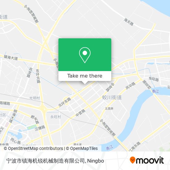 宁波市镇海机锐机械制造有限公司 map