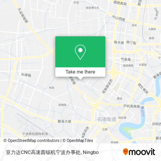 亚力达CNC高速圆锯机宁波办事处 map