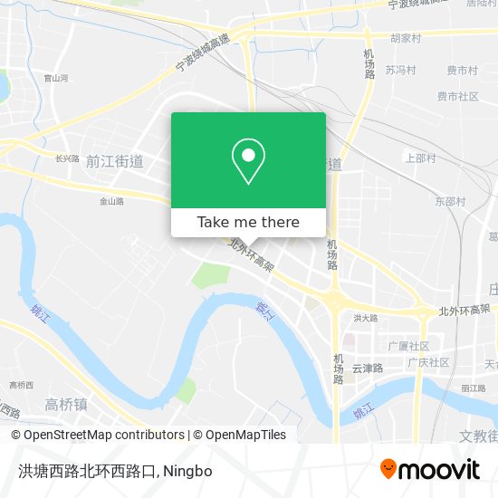 洪塘西路北环西路口 map