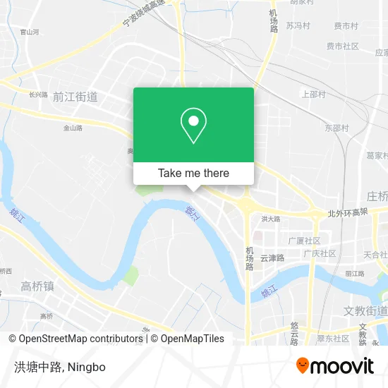 洪塘中路 map