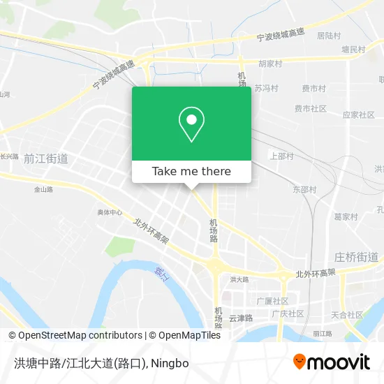 洪塘中路/江北大道(路口) map