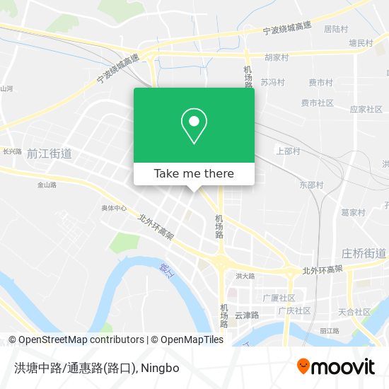 洪塘中路/通惠路(路口) map