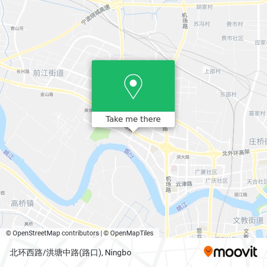 北环西路/洪塘中路(路口) map