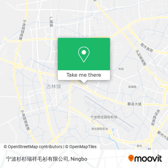 宁波杉杉瑞祥毛衫有限公司 map