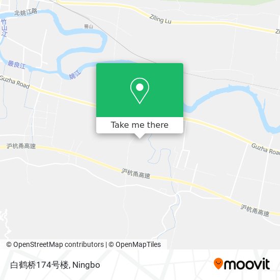白鹤桥174号楼 map