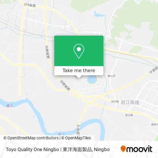 Toyo Quality One Ningbo | 東洋海面製品 map