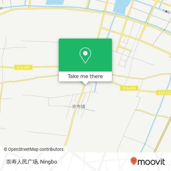 崇寿人民广场 map