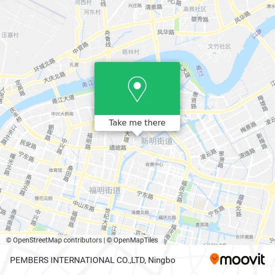 PEMBERS INTERNATIONAL CO.,LTD map