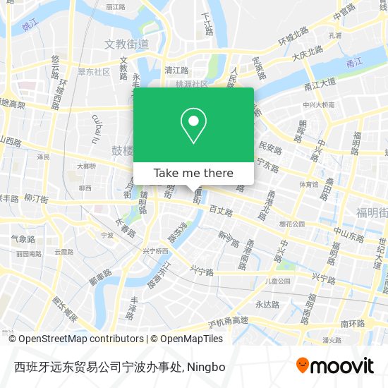 西班牙远东贸易公司宁波办事处 map