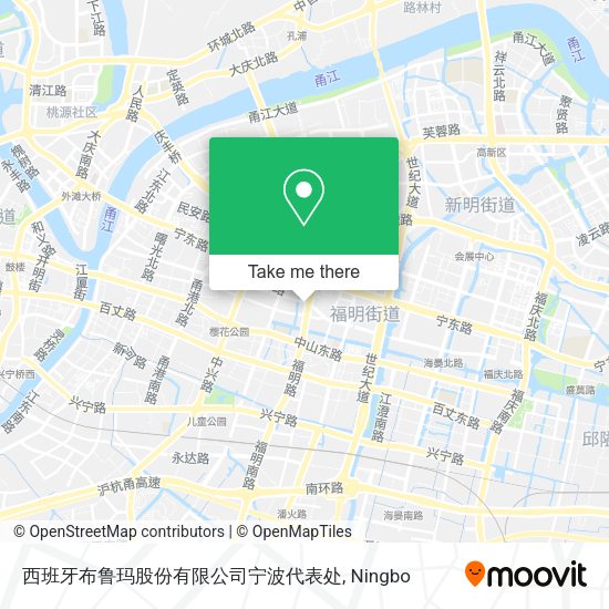 西班牙布鲁玛股份有限公司宁波代表处 map