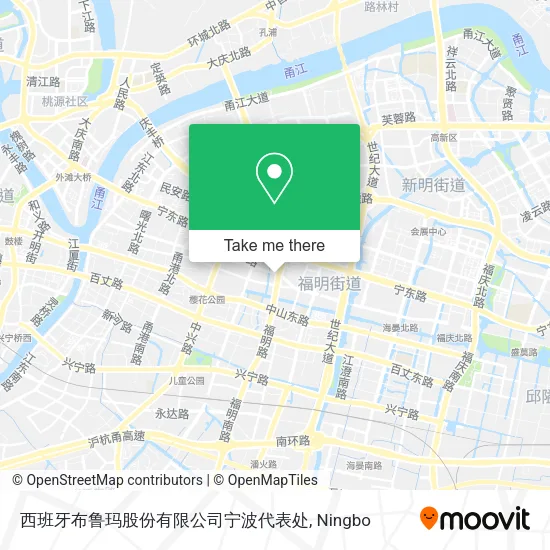 西班牙布鲁玛股份有限公司宁波代表处 map