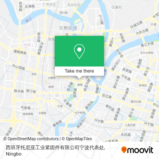 西班牙托尼亚工业紧固件有限公司宁波代表处 map