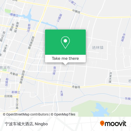 宁波车城大酒店 map