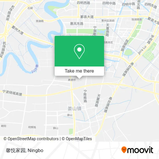 馨悦家园 map
