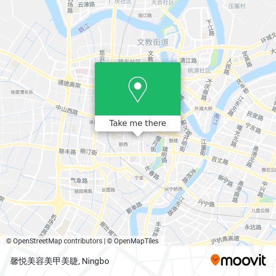 馨悦美容美甲美睫 map