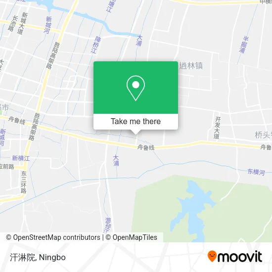 汗淋院 map