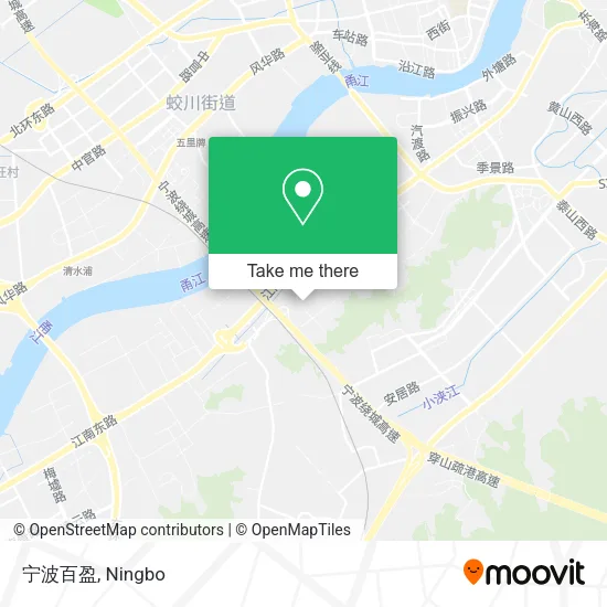 宁波百盈 map