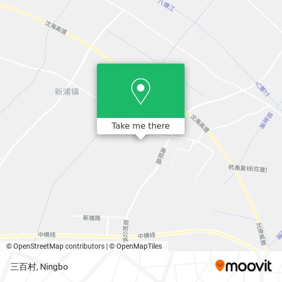 三百村 map