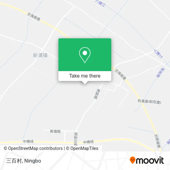 三百村 map