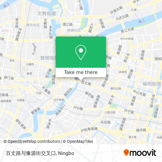 百丈路与豫源街交叉口 map
