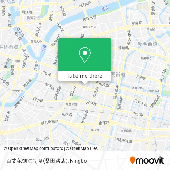 百丈苑烟酒副食(桑田路店) map