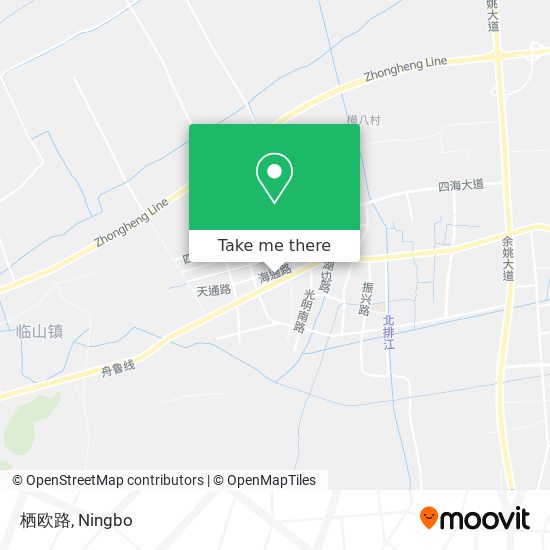 栖欧路 map