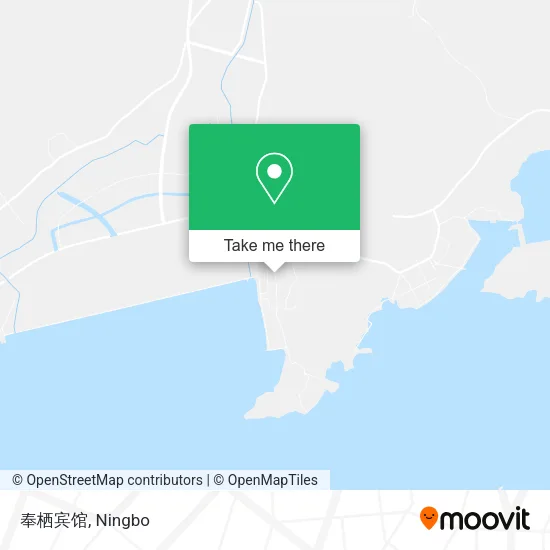 奉栖宾馆 map
