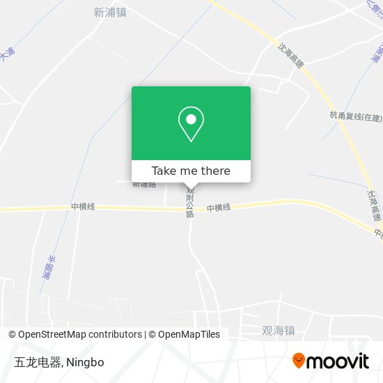 五龙电器 map