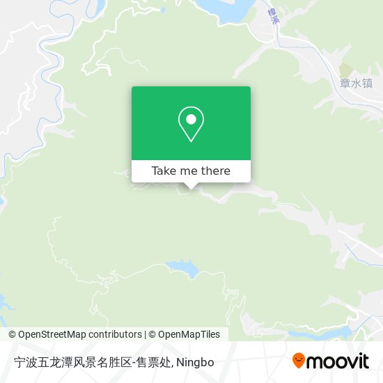 宁波五龙潭风景名胜区-售票处 map