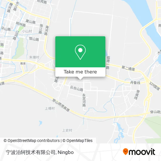 宁波泊轲技术有限公司 map