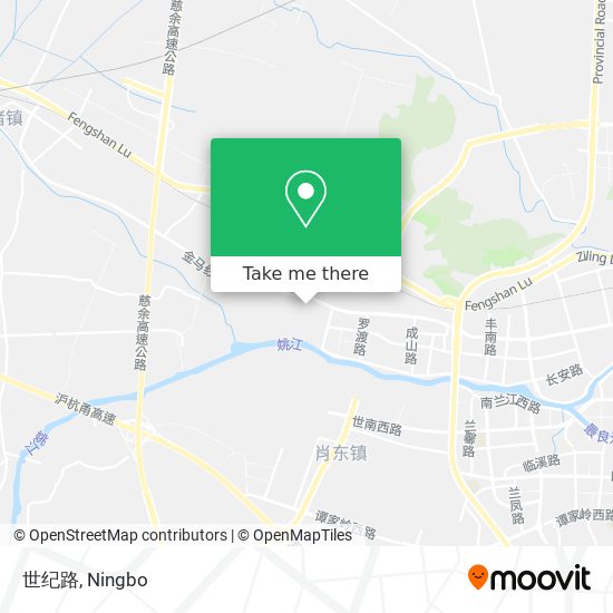 世纪路 map