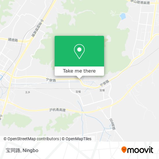 宝同路 map