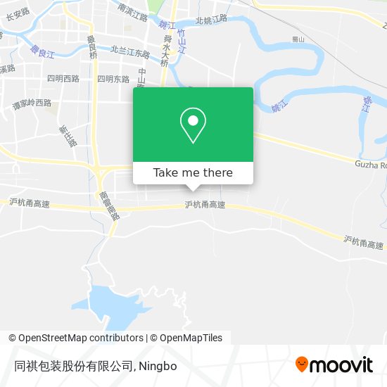 同祺包装股份有限公司 map