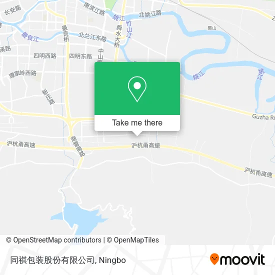 同祺包装股份有限公司 map