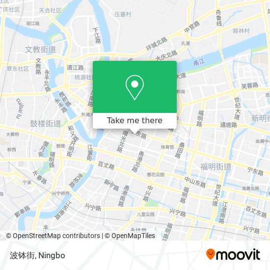 波钵街 map
