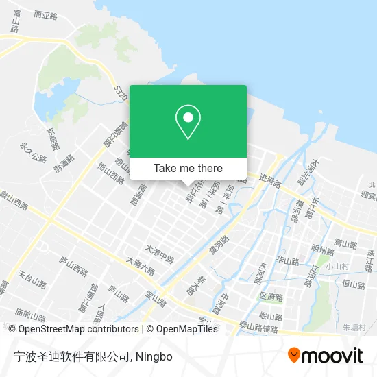 宁波圣迪软件有限公司 map