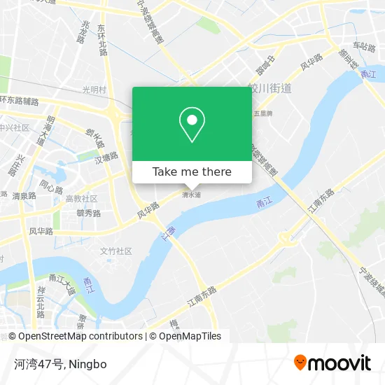 河湾47号 map