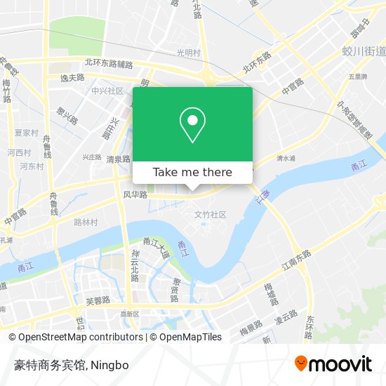 豪特商务宾馆 map