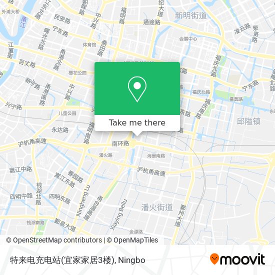 特来电充电站(宜家家居3楼) map