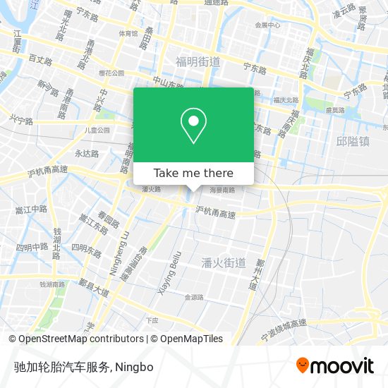 驰加轮胎汽车服务 map