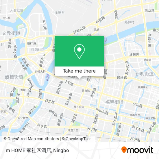 m HOME·家社区酒店 map