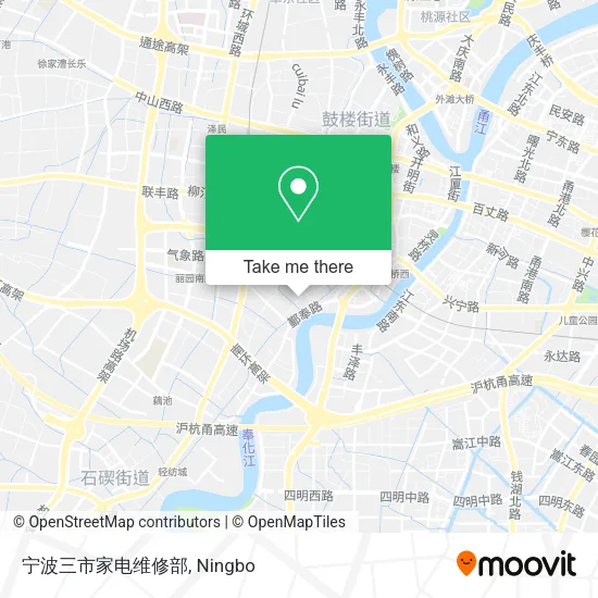 宁波三市家电维修部 map