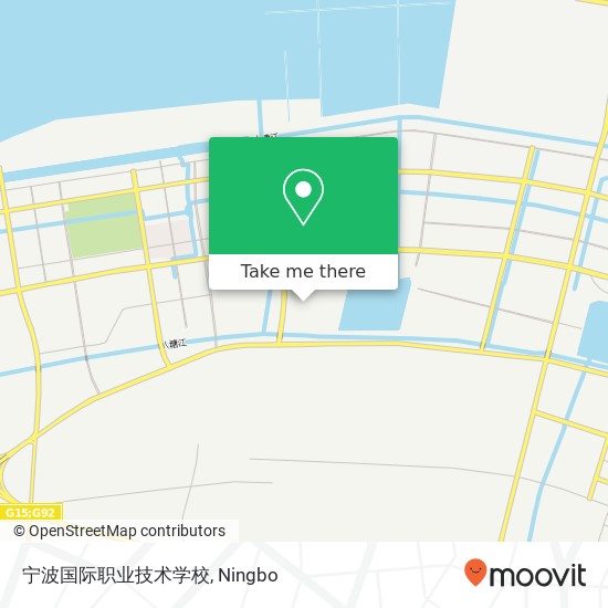 宁波国际职业技术学校 map