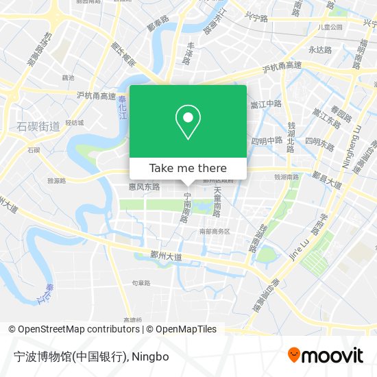 宁波博物馆(中国银行) map