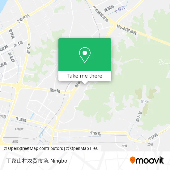 丁家山村农贸市场 map