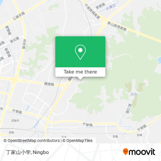 丁家山小学 map