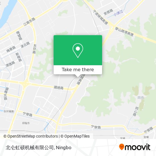 北仑虹硕机械有限公司 map